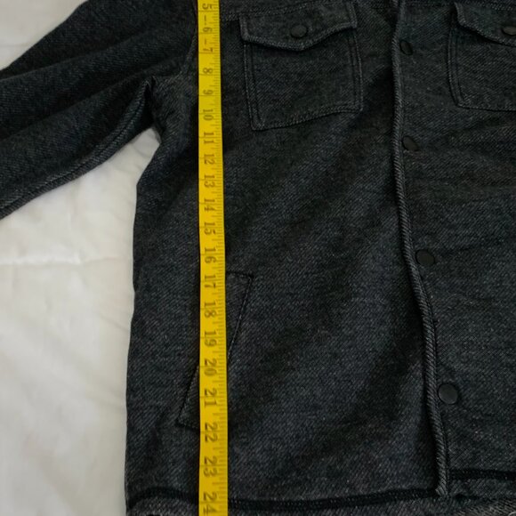 Vans Dark Grey Buttoned Hoodie - Picture 9 of 12